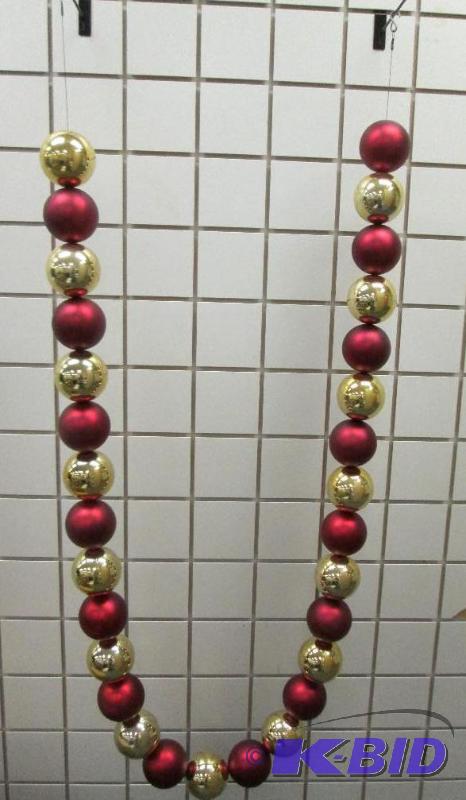 String of balls, each ball is approx. 4 inche...