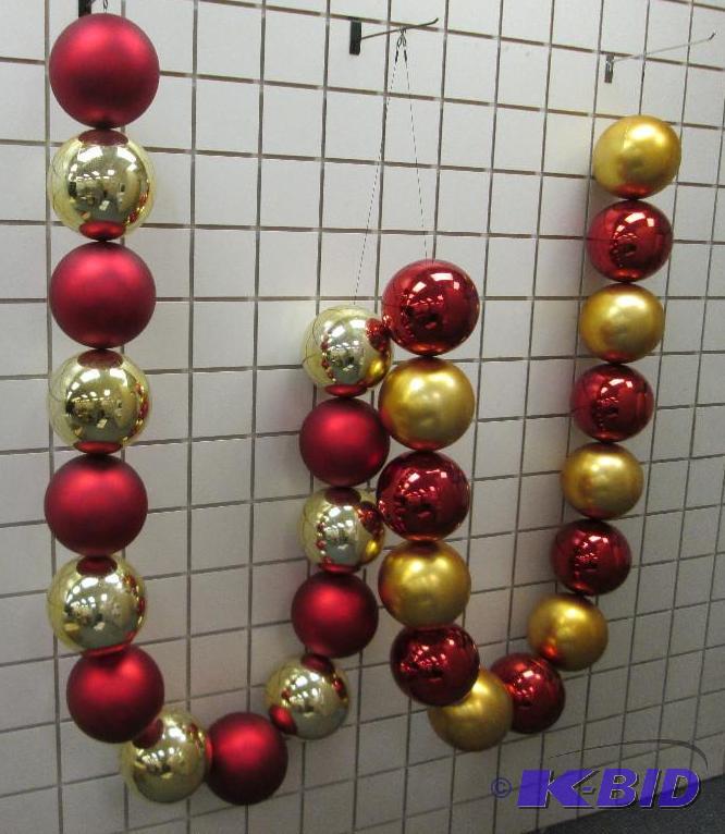 Lot of 2 strings of balls, each ball is appro...