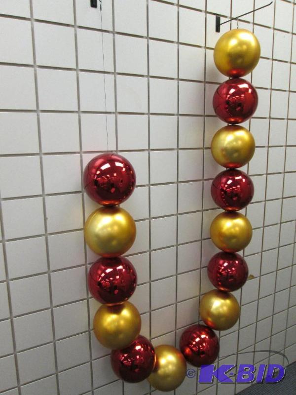 String of balls, each ball is approx. 7 inche...