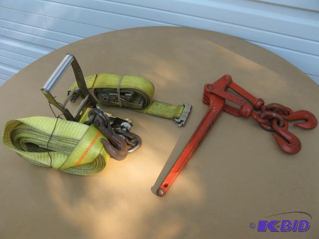 Load binder, ratchet strap, etrack strap...
