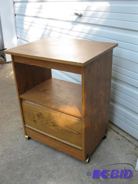 Microwave cabinet, 24x19x31...