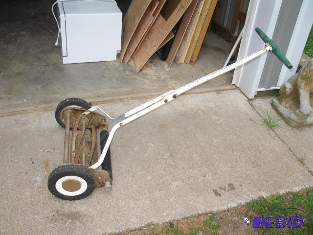 Push mower- works well...