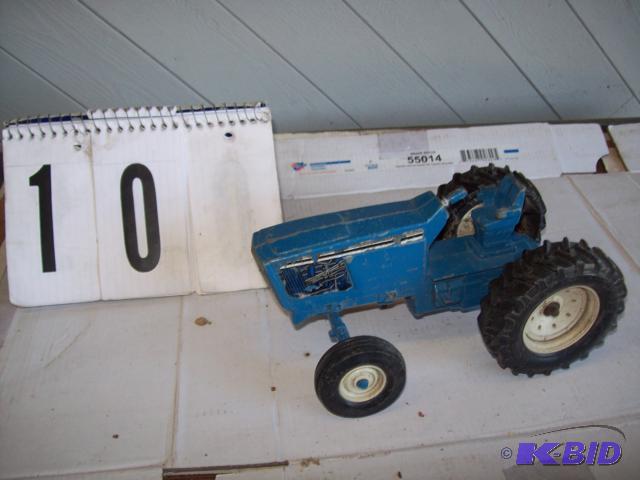 Ertl Blue Metal Tractor, Looks Vintage...