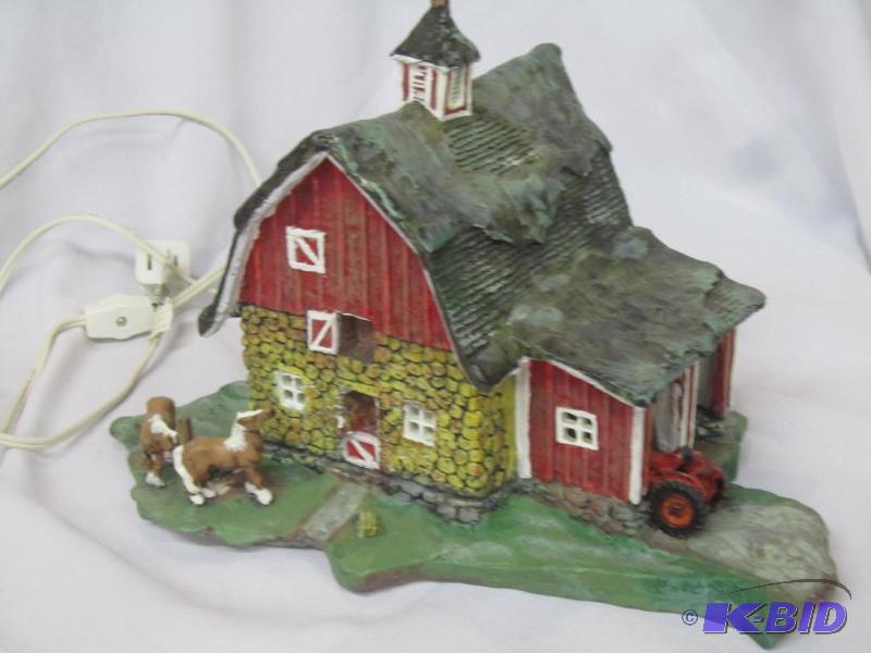 Barn with horses