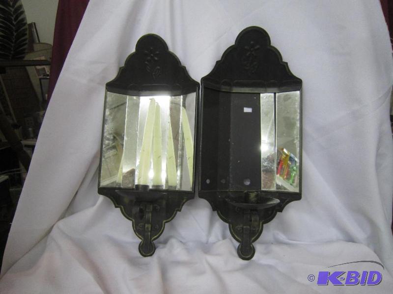 2 Wall Candle Holders