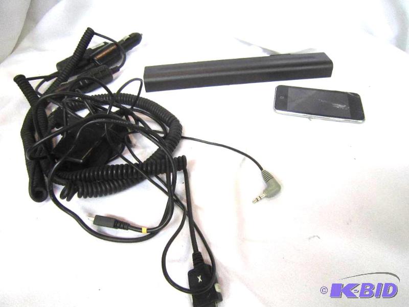cords, ipod etc