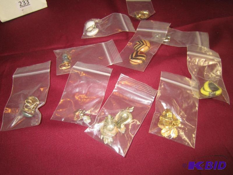10 pair earrings