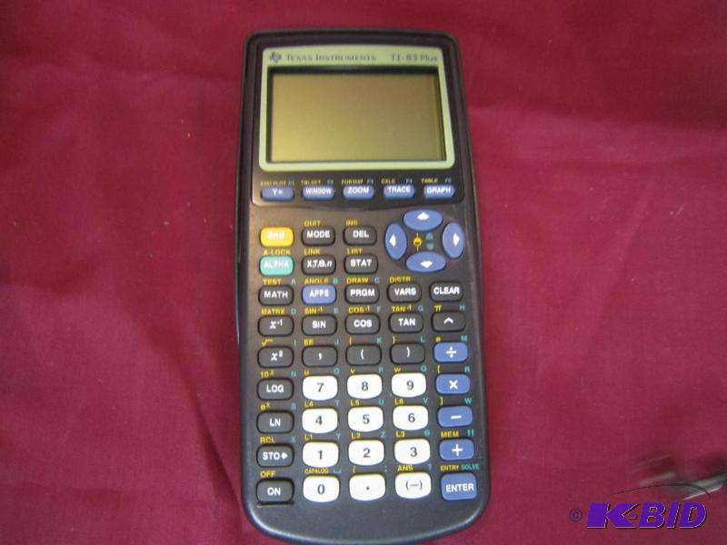 TI 83 Plus Calculator