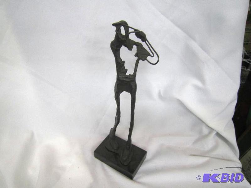 Metal Baseball Player