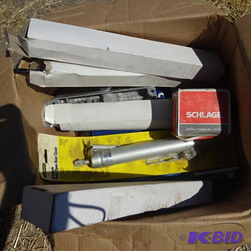 Misc door closers and misc door parts...