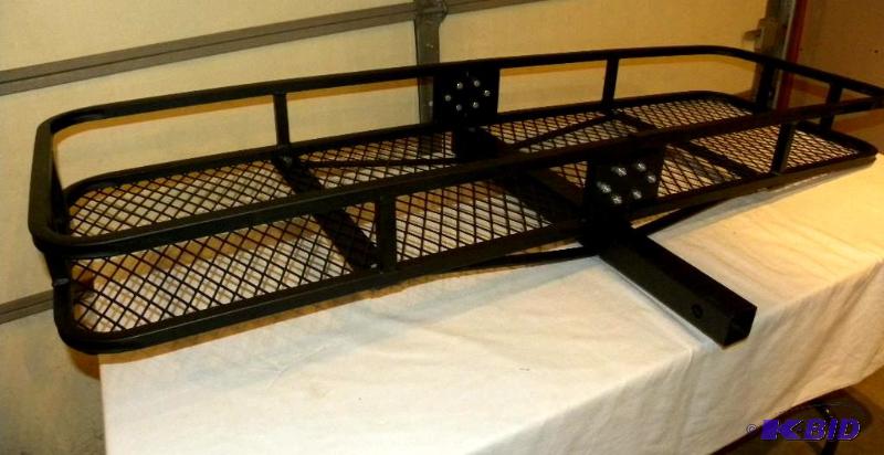 lot 10 image: Hitch Hauler Rack, all steel, 59 x 17 heavy...