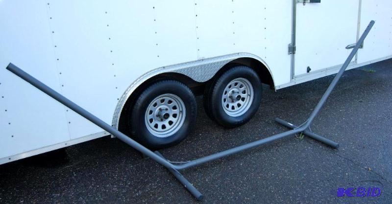 lot 21 image: Universal Hammock Stand, 1 34" steel tu...