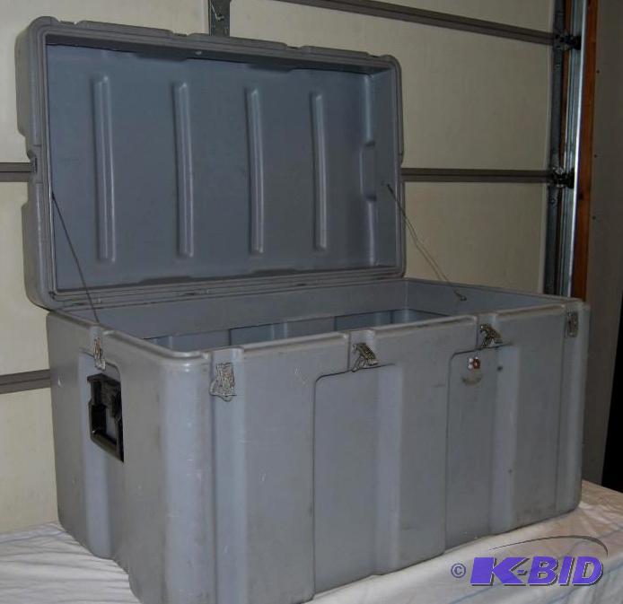 lot 39 image: Huge U.S. Military Hardigg Waterproof Case, i...