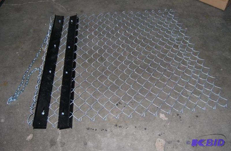 lot 9 image: ATV Harrow Drag, heavy-duty steel framing and...