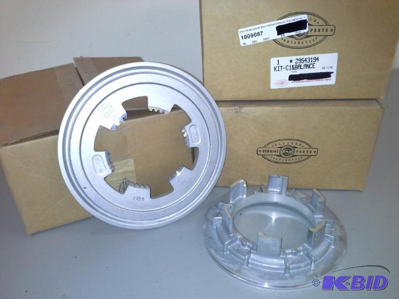 (QTY 3) PISTON BALANCE B500 TRANSMISSION, PN 29543194  SEE COMMENTS