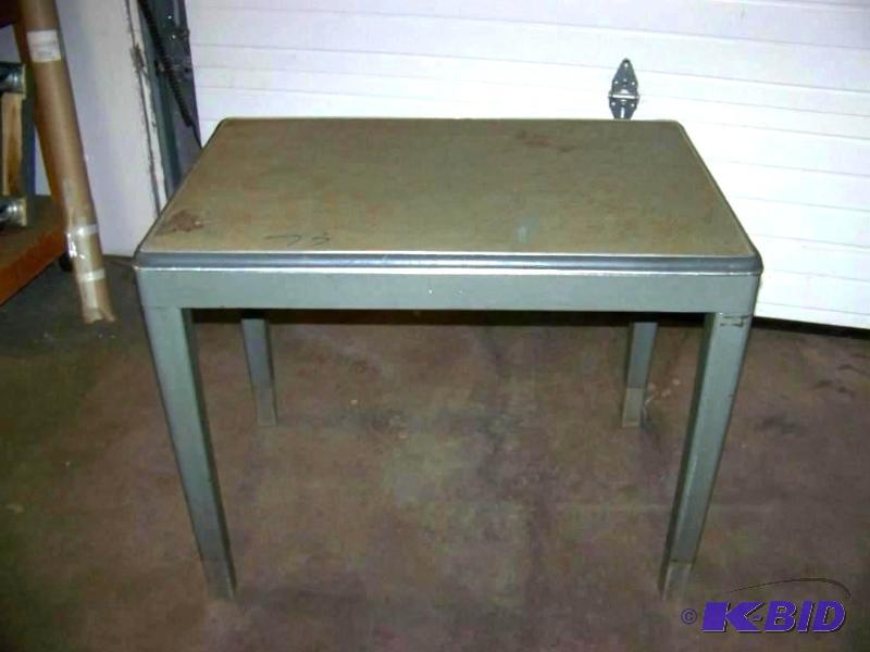 lot 50 image: Heavy Duty, Metal Table
