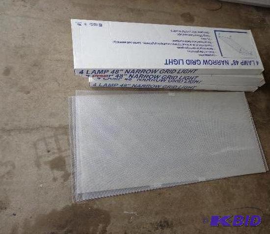 4 Boxes of 4 Lamp Kits and Plexiglas&nbspFor...