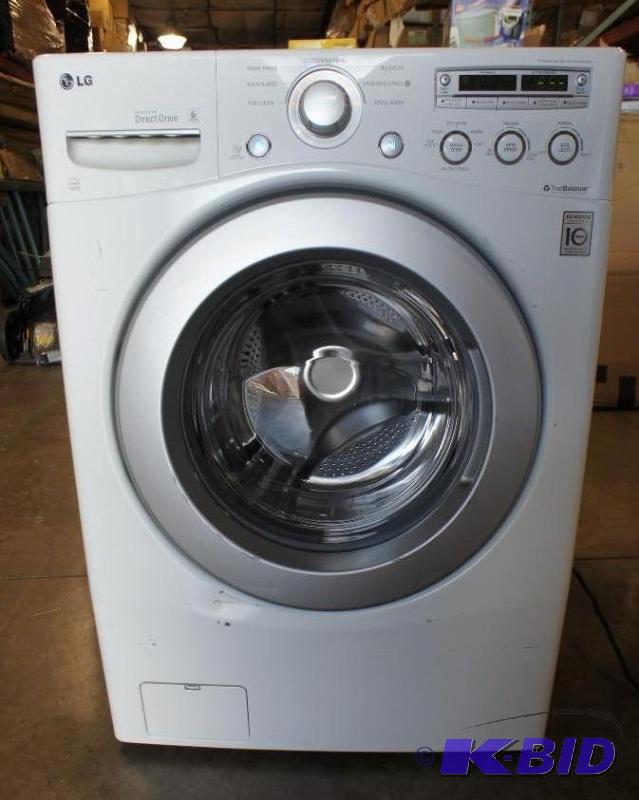 lot 6 image: New LG Washer Model # (WM2250CW) MSRP $ 800 ...