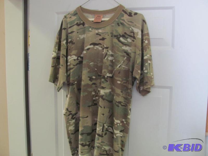 NEW FOX Camo X-Treme Endurance Cotton T-Shirt...