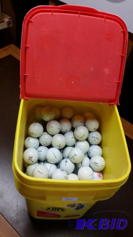 Huge Bucket of Golf Balls