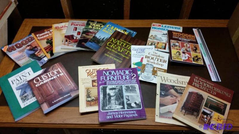 17 Books on Handcrafted Woodwork