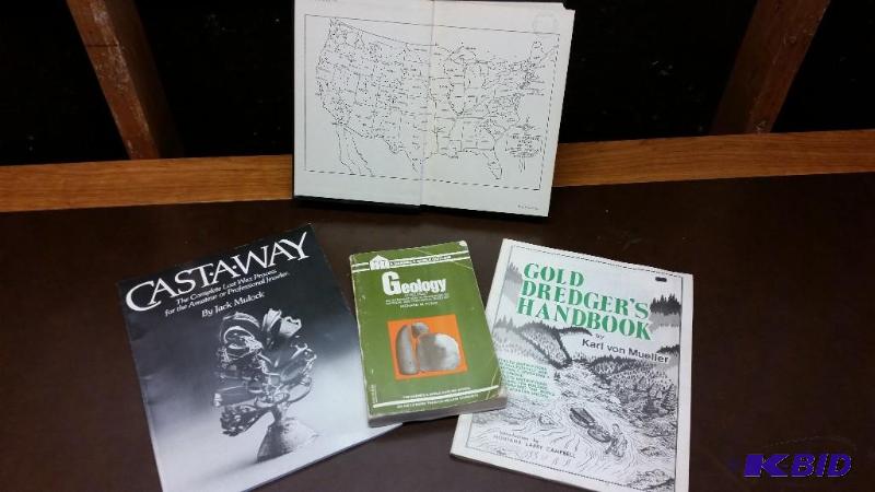 Gold Dredging, Jewelry and Gemstone Books
