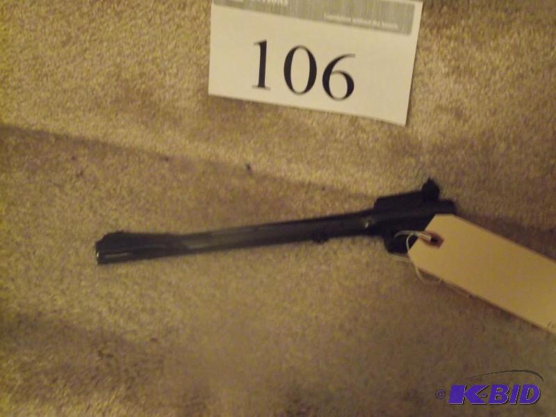 lot 106 image: Thompson Center Contender 10" Octagon 22...