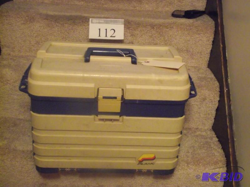 lot 112 image: Plano 4 drawer tackle box...