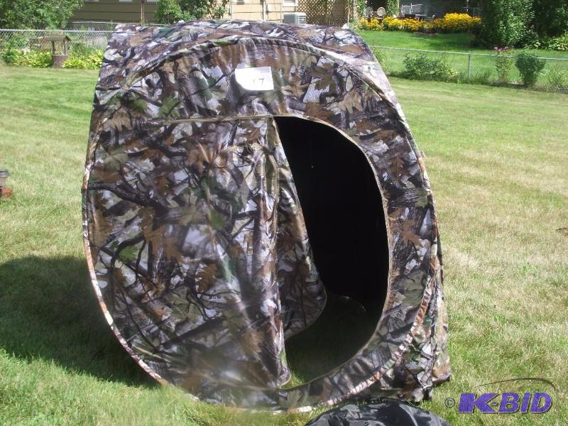 lot 117 image: Nano Stalker 2 person ground blind new never ...