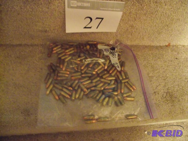 lot 27 image: lot of 150, 9mm fmj...