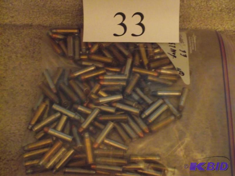 lot 33 image: lot of 150, 357 magnum (61-lead, 42-mj, 47-jh...