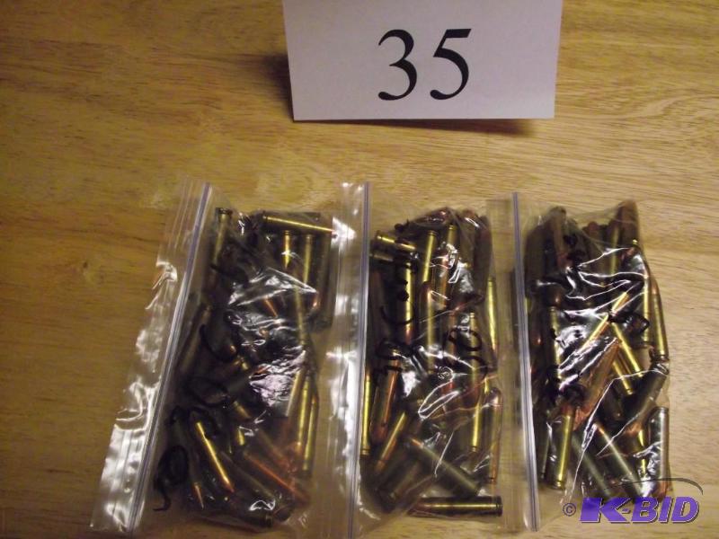 lot 35 image: lot of 150 assorted 30 carbine...