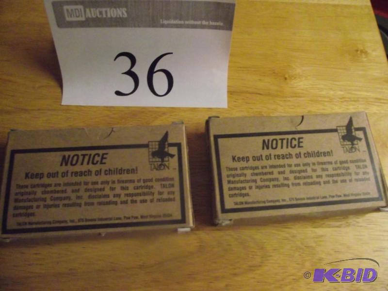 lot 36 image: lot of 40, 7.62 Tracers US unfired Mil Spec...
