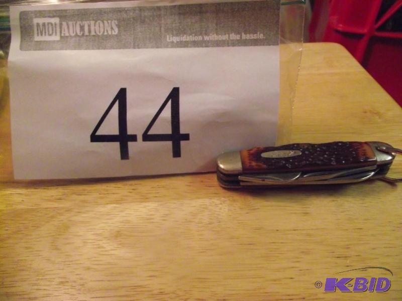 lot 44 image: Ka-Bar 1152 4 blade knife...