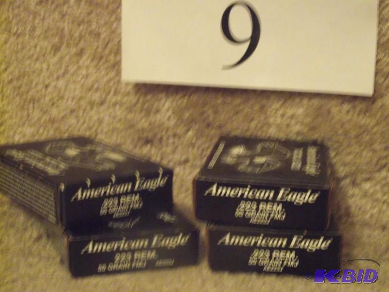 lot 9 image: lot of 80 American Eagle Tactical 223 fmj...