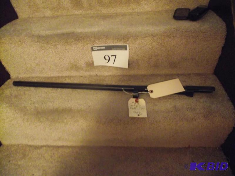 lot 97 image: Savage Arms 12 ga full choke barrell for mode...