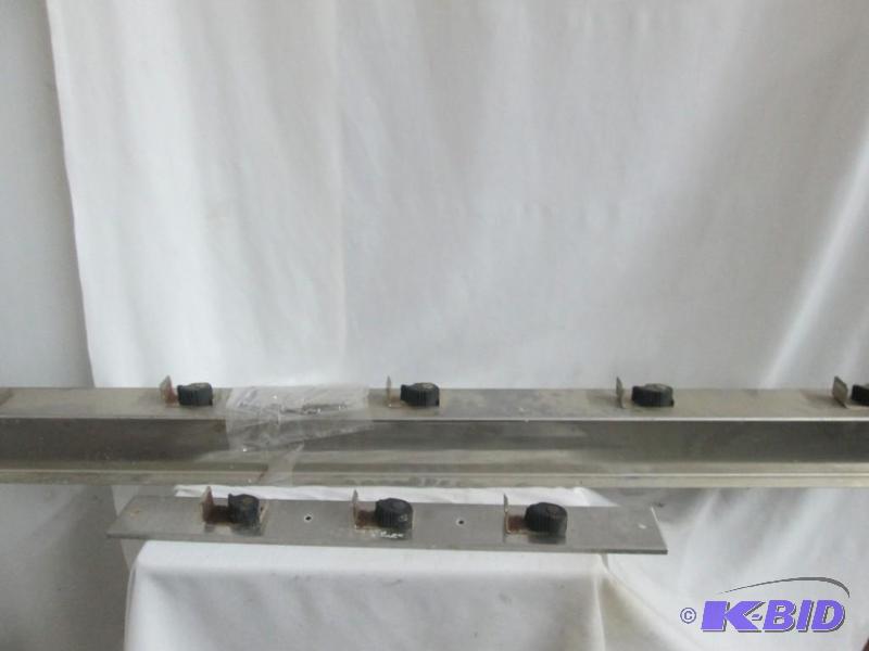 lot 31 image: 2 Stainless Steel Mop Holders
