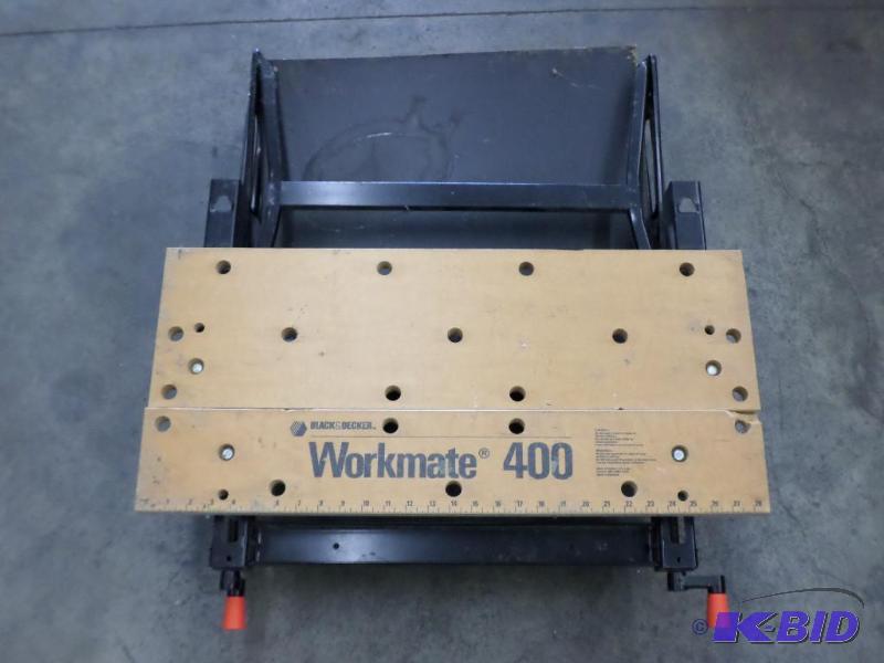 lot 52 image: Black & Decker Workmate 400 Folding Work ...