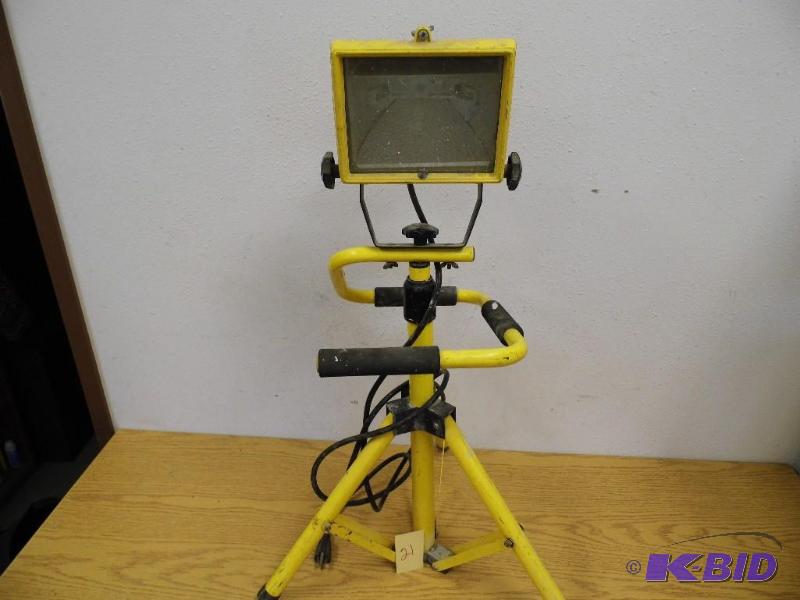 Work Light on Stand