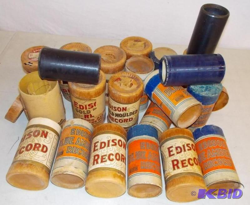 Blue Amberol Cylinder Records