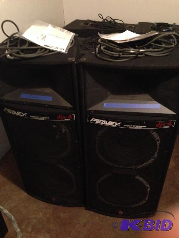 peavey djs4 speakers