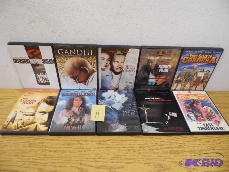 10 DVDs
