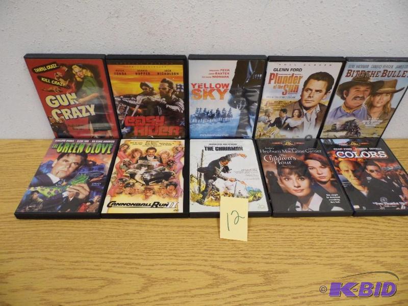 10 DVDs
