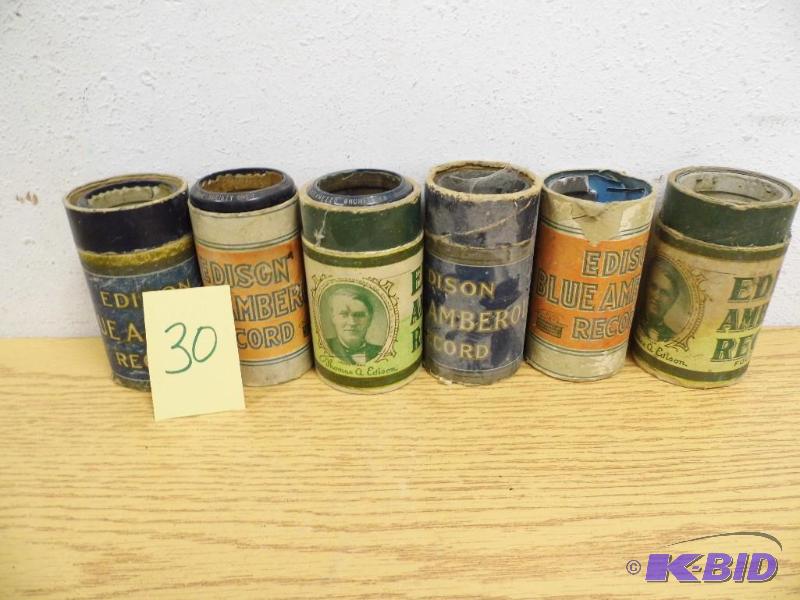 Antique Music Cylinders