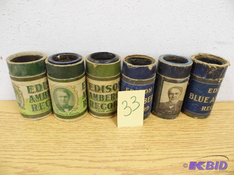 Antique Music Cylinders