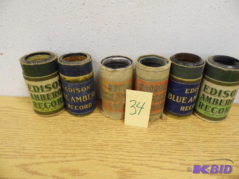 Antique Music Cylinders