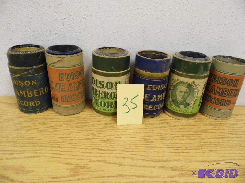 Antique Music Cylinders