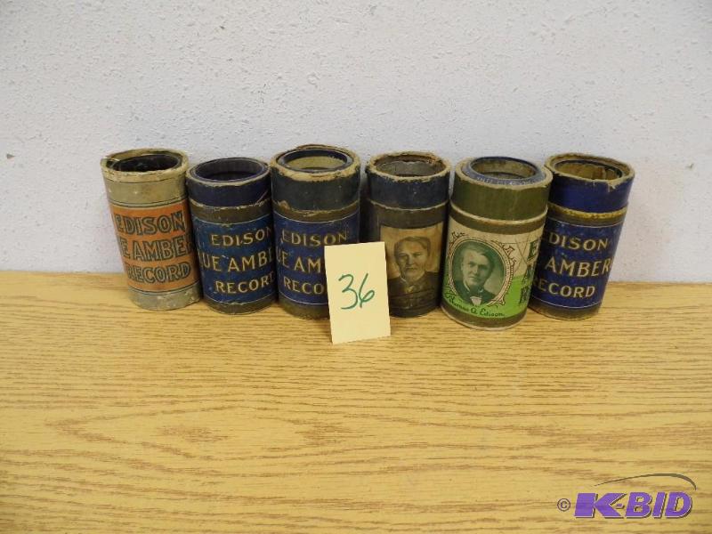 Antique Music Cylinders