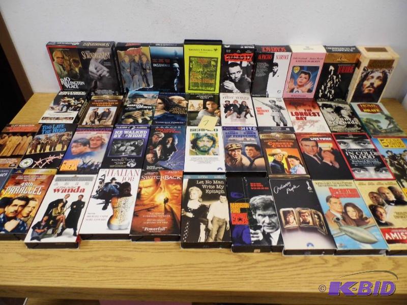 42 VHS Tapes