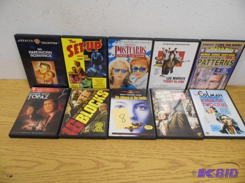 10 DVDs